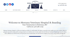 Desktop Screenshot of montanavets.com
